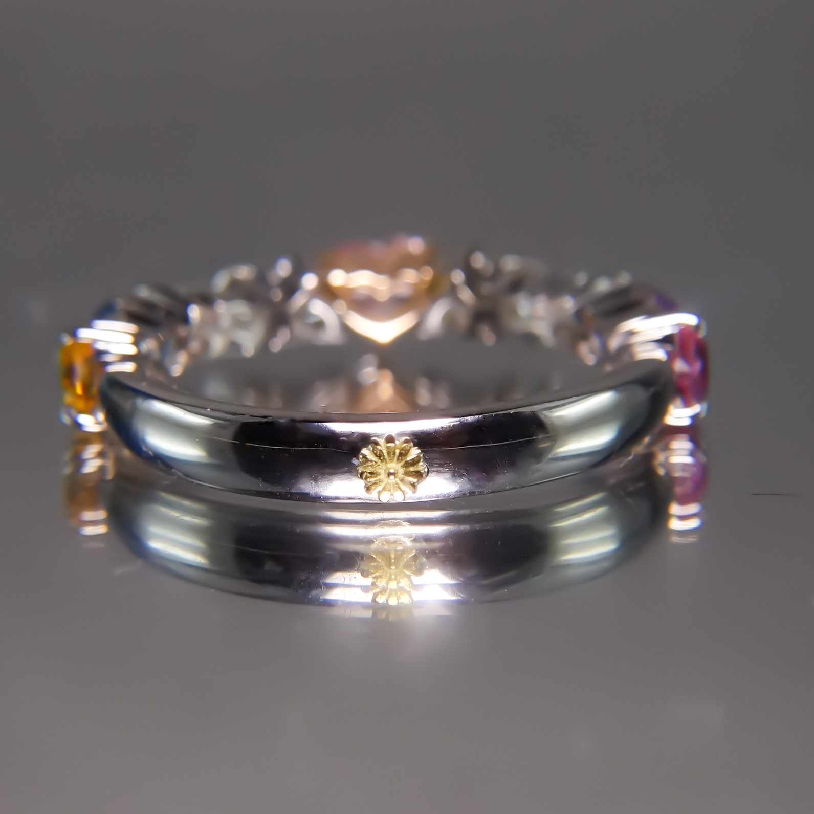 大好きな愛犬とずっと一緒　ピンクダイアモンドのハートエタニティ